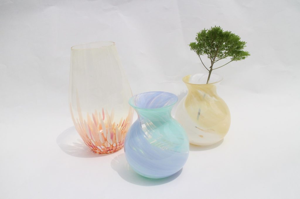 津軽ビイドロ　花瓶